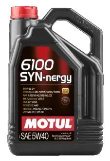 Олива моторна Motul 6100 Syn-Nergy 5W-40, 5л. MOTUL 107979