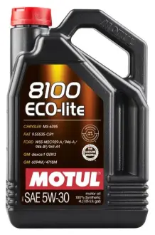 Олива моторна Motul 8100 Eco-Lite 5W-30, 4л. MOTUL 108213