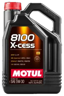 Олива моторна Motul 8100 X-cess 5W-30, 5л. MOTUL 108946