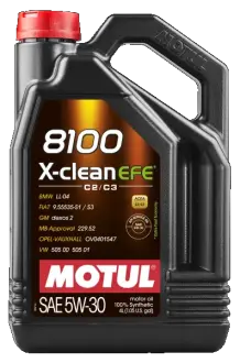 Олива моторна Motul 8100 X-Clean EFE 5W-30, 4л. MOTUL 109171