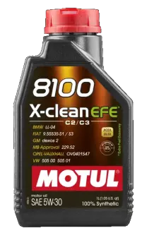 Моторна олива Motul 8100 X-Clean EFE 5W-30, 1л. MOTUL 109470
