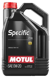 Моторна олива SPECIFIC (5L) 0W20 ACEA C5 RENAULT RN 17 FE MOTUL 109950