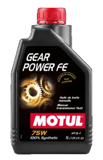 Трансмісійна 100% синтетична рідина Gear Power FE SAE 75W, 1 л MOTUL 111148