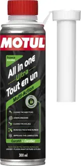 Очищувач комплексний для бензинових двигунів All In One Ultra Gasoline 300 мл MOTUL 112131
