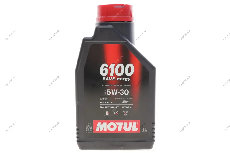 Олива 5W30 6100 Save-nergy (1L) (FIAT 9.55535-G1) (113133) MOTUL 812511 (фото 1)