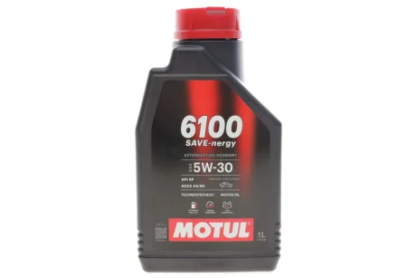 Олива 5W30 6100 Save-nergy (1L) (FIAT 9.55535-G1) (113133) MOTUL 812511