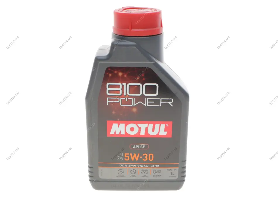 Олива 5W30 8100 Power (1L) (API SP) (111800) MOTUL 824501 (фото 1)