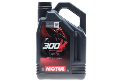 Олива 0W30 300V Factory Line Road Racing 4T (4L) (112545) MOTUL 835541
