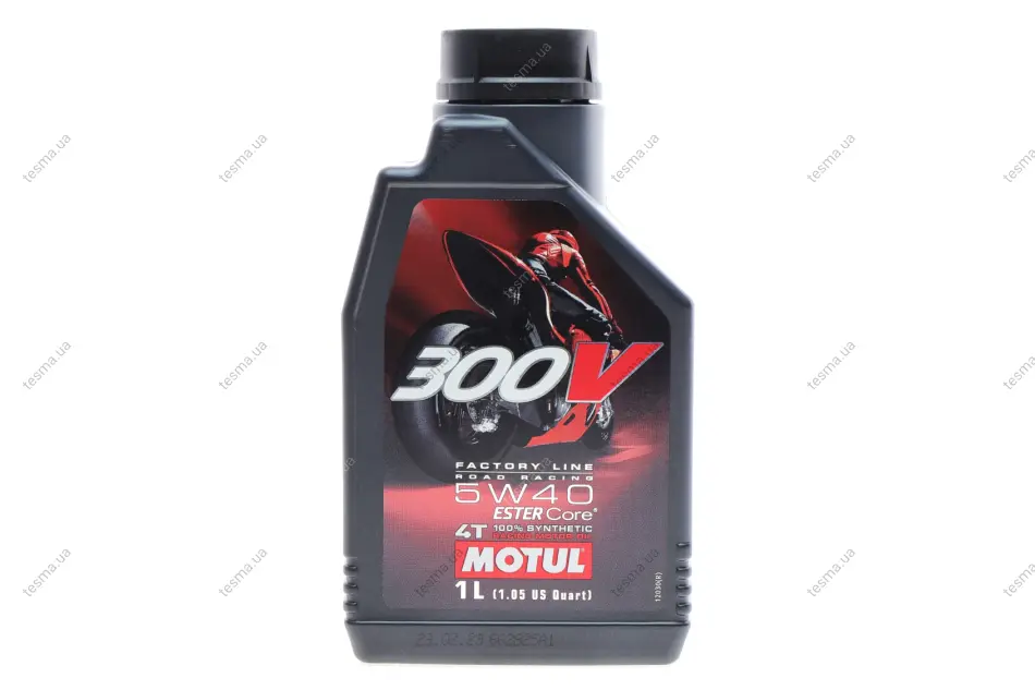 Олива 5W40 300V 4T Factory Line Road Racing (1L) (104112) MOTUL 836011 (фото 1)
