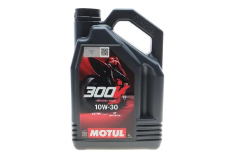 Олива 10W30 300V Factory Line Road Racing 4T (4L) (112548) MOTUL 837741