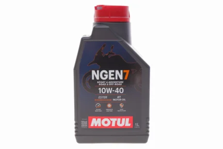 Олива 10W40 NGEN 7 4T (1L) (API SP/JASO MA2) (111835) MOTUL 839601