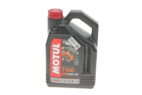 Олива 10W30 7100 4T (4L) MA2 100% Синтетика MOTUL 845441
