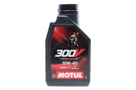 Олива 10W40 300V FACTORY LINE OFF ROAD 4T (1L) (112558) MOTUL 847611