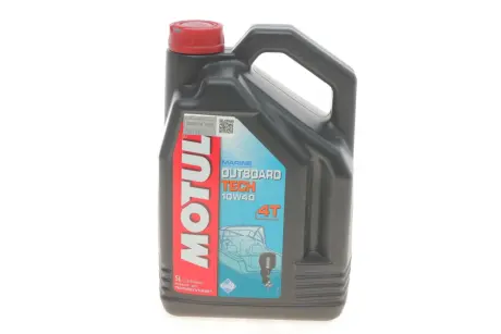 Олива моторна Motul Outboard Tech 4T 10W-40, 5л. MOTUL 852251