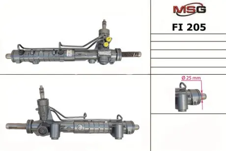 Рейка кермова з г/п Fiat Doblo 1.9D/JTD 00-05 MASTER SPORT FI205