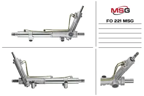 Рульова рейка з ГУР нова Ford Transit 86-00 MASTER SPORT FO221