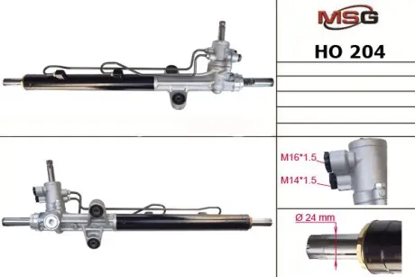 Рульова рейка з ГПК нова Honda Accord CG-СH 98-02 MASTER SPORT HO204