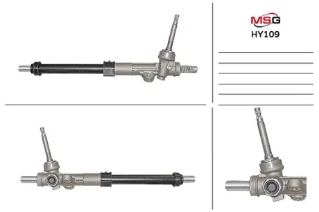 Рульова рейка без ГПК нова Hyundai Tucson (IX35) 09-16. Hyundai Tucson 04-09. Kia Sportage 10-15 MASTER SPORT HY109