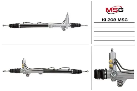 Рульова рейка з ГПК нова Kia Sorento 02-09 MASTER SPORT KI208