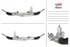 Рульова рейка з ГПК нова Mercedes-Benz SLK R171 04-11. Mercedes-Benz CLK W209 02-10. Mercedes-Benz C-Class W203 00-07 MASTER SPORT ME204 (фото 1)