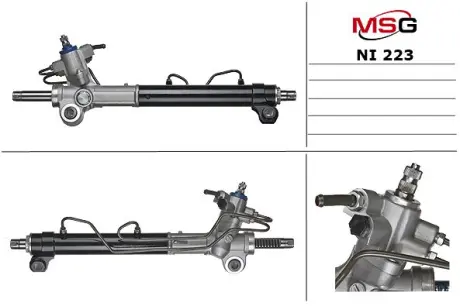Рульова рейка з ГПК нова Nissan X-Trail T30 00-09 MASTER SPORT NI223