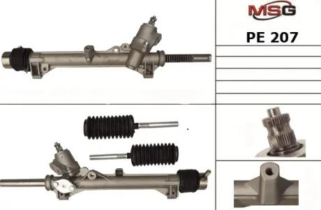 Рульова рейка з ГПК нова MASTER SPORT PE207
