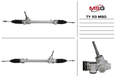 Рульова рейка без ГПК нова TOYOT YARIS-VITZ 07- MASTER SPORT TY113