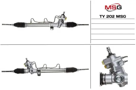 Рульова рейка з ГПК нова MASTER SPORT TY202