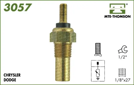 Coolant temperature sensor. Датчик температуры охлаждающей жидкости MTE-THOMSON 3057