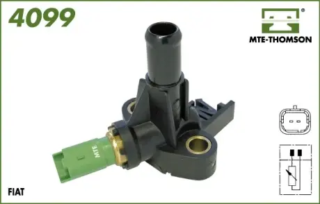 Coolant temperature sensor. Датчик температуры охлаждающей жидкости MTE-THOMSON 4099