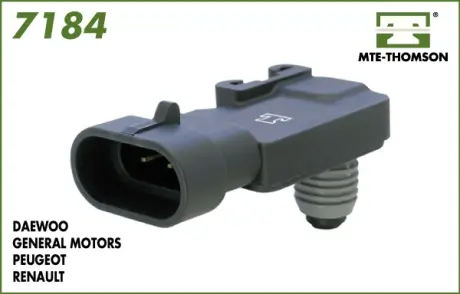 Intake manifold pressure sensor. Датчик абсолютного давления, впуск  MTE-THOMSON 7184