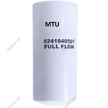Фильтр масляный, накручиваемый. Фільтр масляний, накручуваний. Oil filter, Spin-On MTU 5241840501 (фото 1)