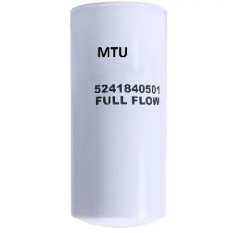 Фильтр масляный, накручиваемый. Фільтр масляний, накручуваний. Oil filter, Spin-On MTU 5241840501