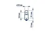 Автолампа T4W 12V 4W BA9s Standard NARVA 171313000 (фото 2)