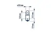 Автолампа T4W 24V 4W BA9s Heavy Duty NARVA 171433000 (фото 2)