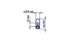 3000 Лампа W5W 12V 5W W2,1X9,5d (10шт) RANGE POWER BLUE+ NARVA 17189 (фото 1)