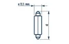 Автолампа C18W 12V 18W SV8.5 (15x41mm) NARVA 175123000 (фото 4)