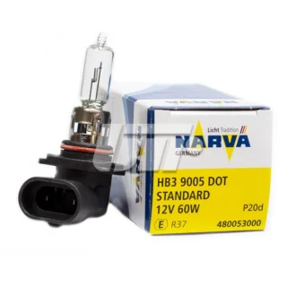 4000 Лампа HB3 12/12,8V 60/65W P20d (блістер 1 шт.) HALOGEN NARVA 48005