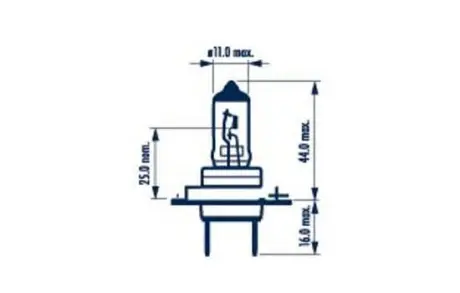 Лампа розжарювання SET H7 12V 55W PX26d RANGE POWER Double Life +50 (к-т 2шт) (вир-во Narva) NARVA 48339S2