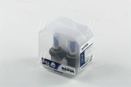 Лампа розжарювання TWIN SET HB4 12V 55W RANGE POWER WHITE (вир-во Narva) NARVA 48626S2