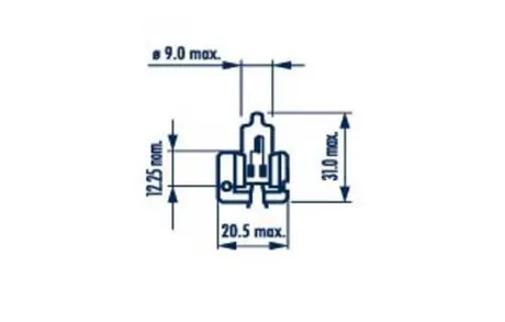 Лампа H2 24v70w NARVA 48720