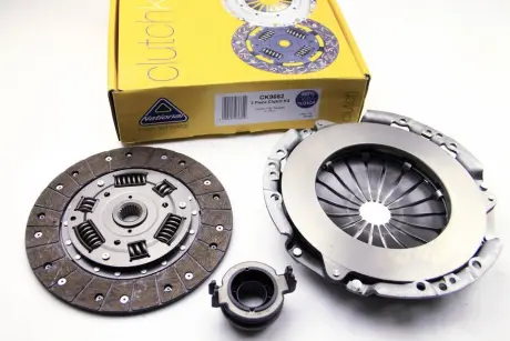 Комплект зчеплення з вижимним Ducato/Jumper/Boxer 1.9D/TD (V1905) 94- (228mm) Замінено на CK9395 NATIONAL CK9662