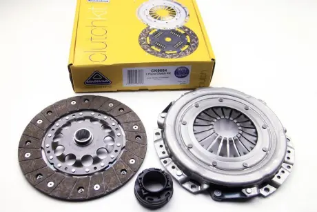 Комплект зчеплення з вижимним A4/A6/Superb/Passat B5.5 1.6|1.8/1.9TDI (ATJ)98-08 (228mm) NATIONAL CK9664