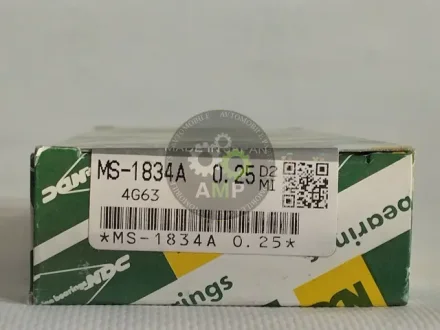 Вкладиші корінні +0.25mm (к-кт на мотор) 4G63 c 1997 года NDC MS1834A-025