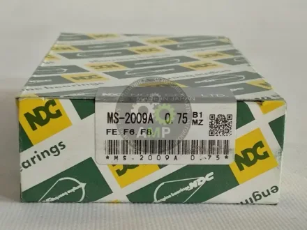Вкладиші корінні +0.75mm (к-кт на мотор) Mazda F2, F6, F8(NEW), FE NDC MS2009A-075