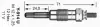 Glow plug. Свеча накаливания NGK 2643 (фото 1)
