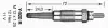 Glow plug. Свеча накаливания NGK 3645 (фото 1)