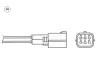 Лямбда-зонд (кількість дротів 5, 690мм) MAZDA 6 1.8/2.0 08.07-07.13 NGK 93269 (фото 1)