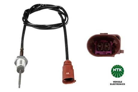 Датчик температури вихлопних газів (перед DPF) AUDI A3, Q2, TT SEAT ATECA, LEON, LEON SC, LEON ST SKODA KAROQ, OCTAVIA III, SUPERB III VW ARTEON, GOLF ALLTRACK VII 1.6D/2.0D 04.12- NGK 96083