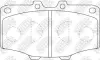 Колодки тормозные передние Toyota 4 Runner, Land Cruiser 70, Hilux NIBK PN1086 (фото 2)
